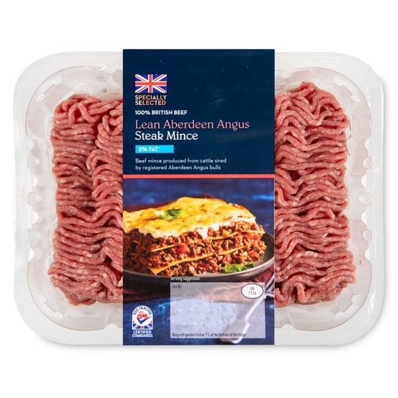 Specially Selected Lean Aberdeen Angus Steak Mince 5% Fat 500g